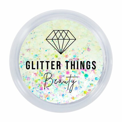 GLITTER THINGS Гель блестки для лица и тела, 5 мл, Радостное настроение