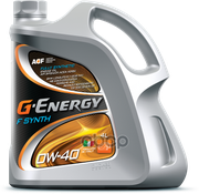 G-Energy Масло Моторное G-Energy F Synth 0W-40 Синтетическое 4 Л 2531401269