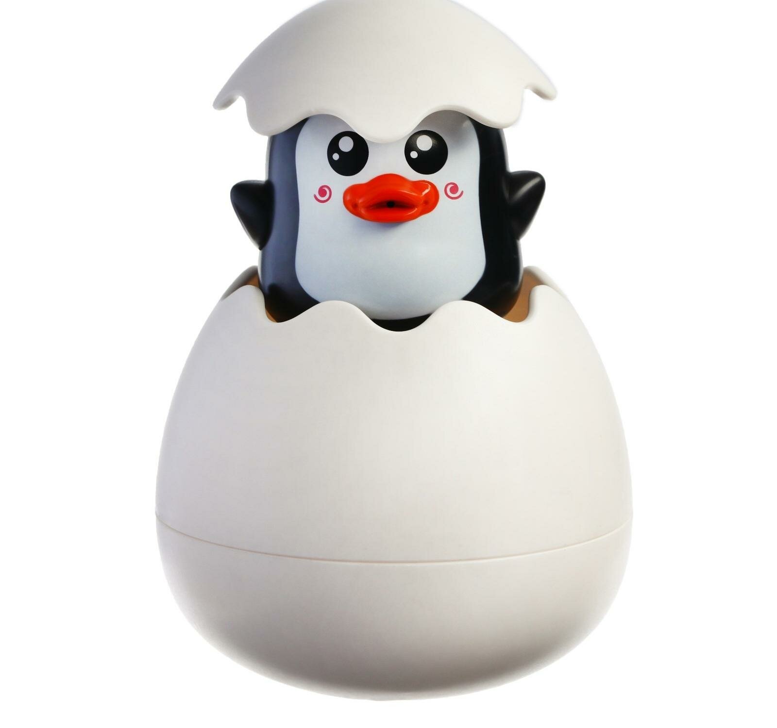 Игрушка для ванны "Пингвинчик/ Цыпленок в яйце", виды микс