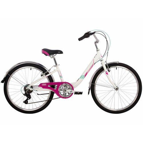 Подростковый велосипед Novatrack Ancona 24 год 2024 цвет Белый ростовка 12 30063₽