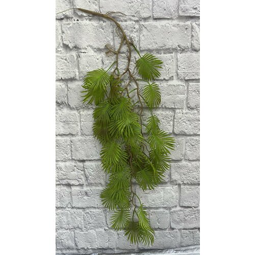 Пальма ампельная. 95см, силикон/Искусственные цветы