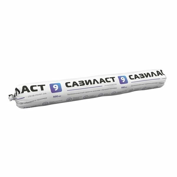 фото Герметик гибридный Сазиласт 9 белый 600 мл