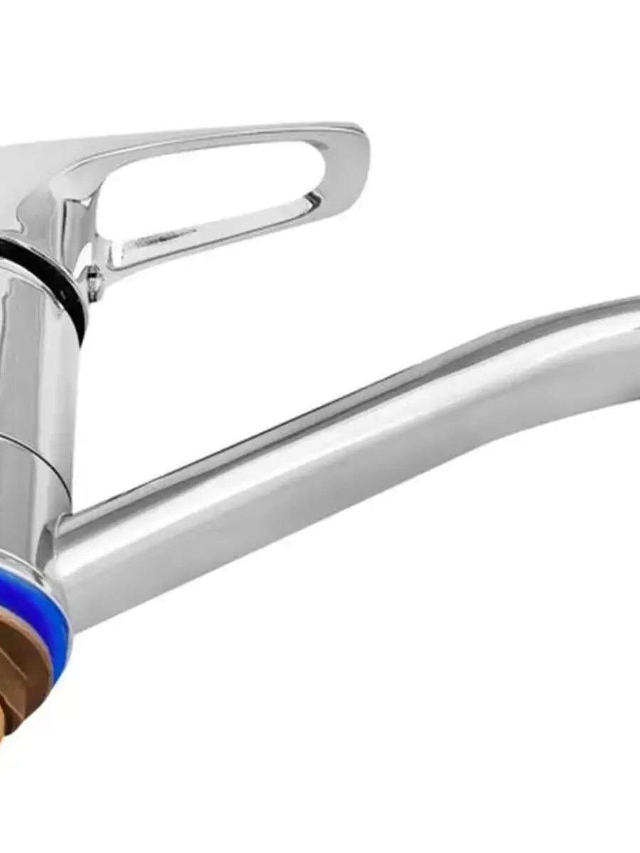 Смеситель для раковины однорычажный цвет хром