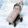 Конверт-трансформер детский зимний Amarobaby FROST, пудровый, раз...