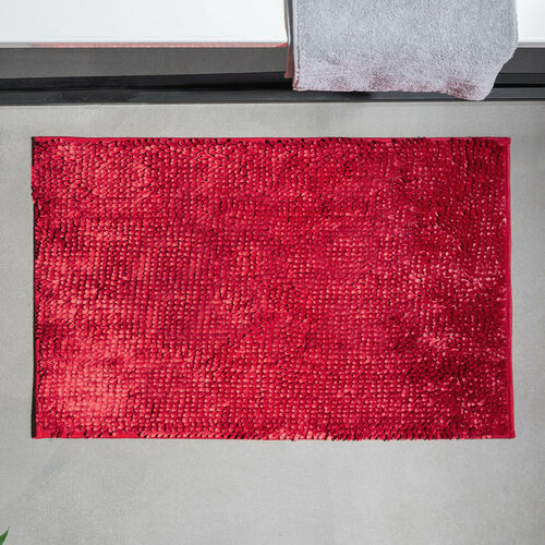 Коврик для ванной комнаты 50х80 см Expressia Moroshka цвет Красный