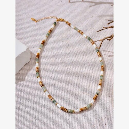 Бусы SORONA, длина 49 см, коричневый