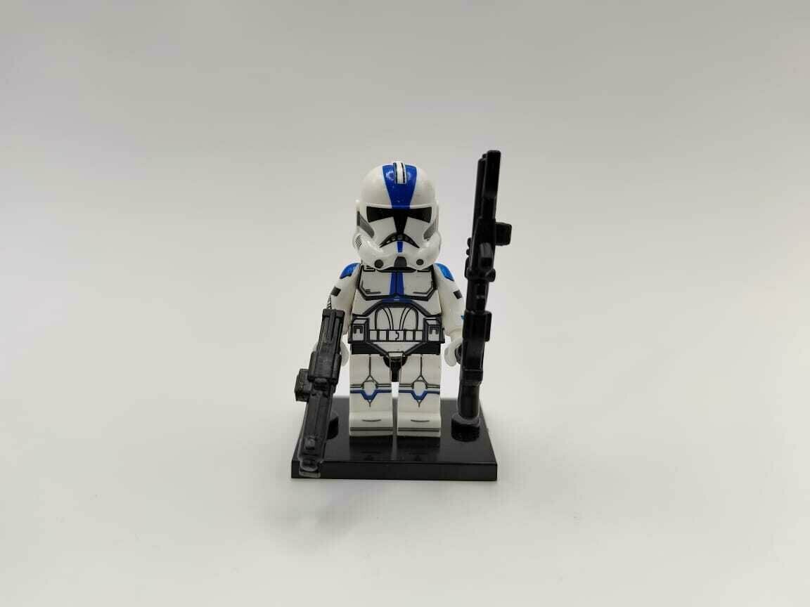 Минифигурка «Пехотинец 501 легиона», фигурка серии "Клоны" Star Wars, совместима с конструкторами Lego