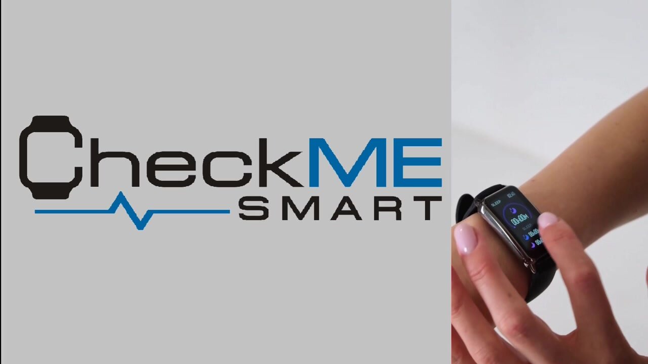 Умные часы CheckME Smart CMSH80GB с календарем, пульсометром, счетчиком калорий — фото 1
