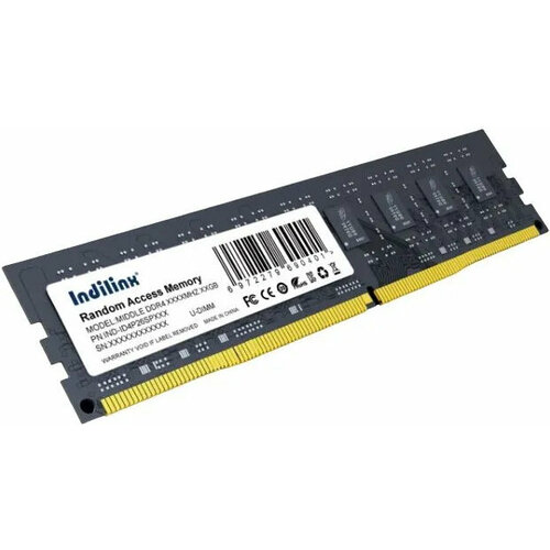 Оперативная память для компьютера Indillinx IND-ID4P32SP16X DIMM 16Gb DDR4 3200 MHz IND-ID4P32SP16X 3876₽