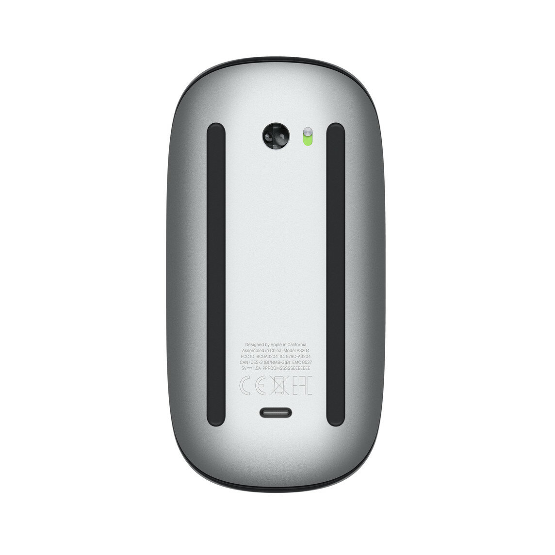 Apple Magic Mouse (USB C) - Black Multi-Touch Surface — фото 1