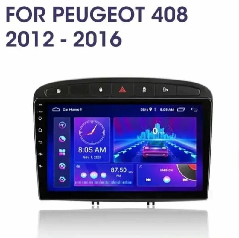 Магнитола андроид ts7 Peugeot 408 308 / Пежо 408 308