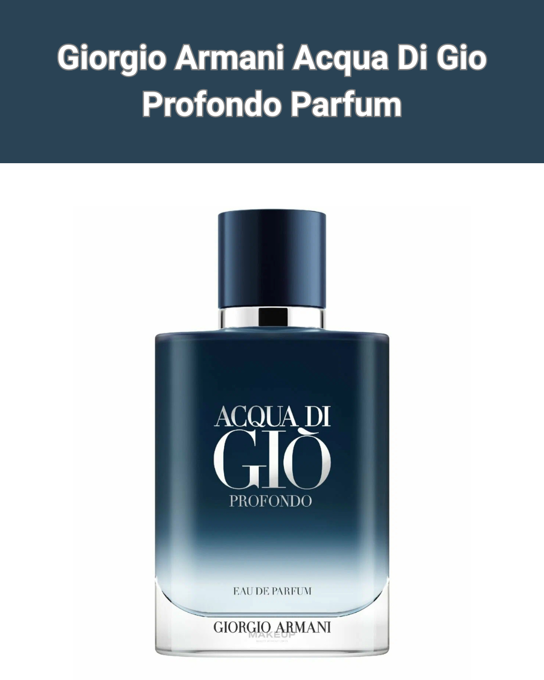 Giorgio Armani Acqua Di Gio Profondo Parfum 100мл - Парфюм для мужчин