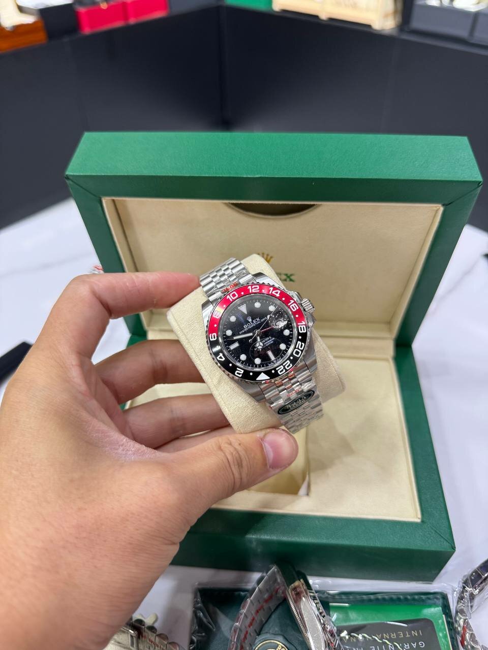 Наручные часы Rolex, серебристый — фото 1