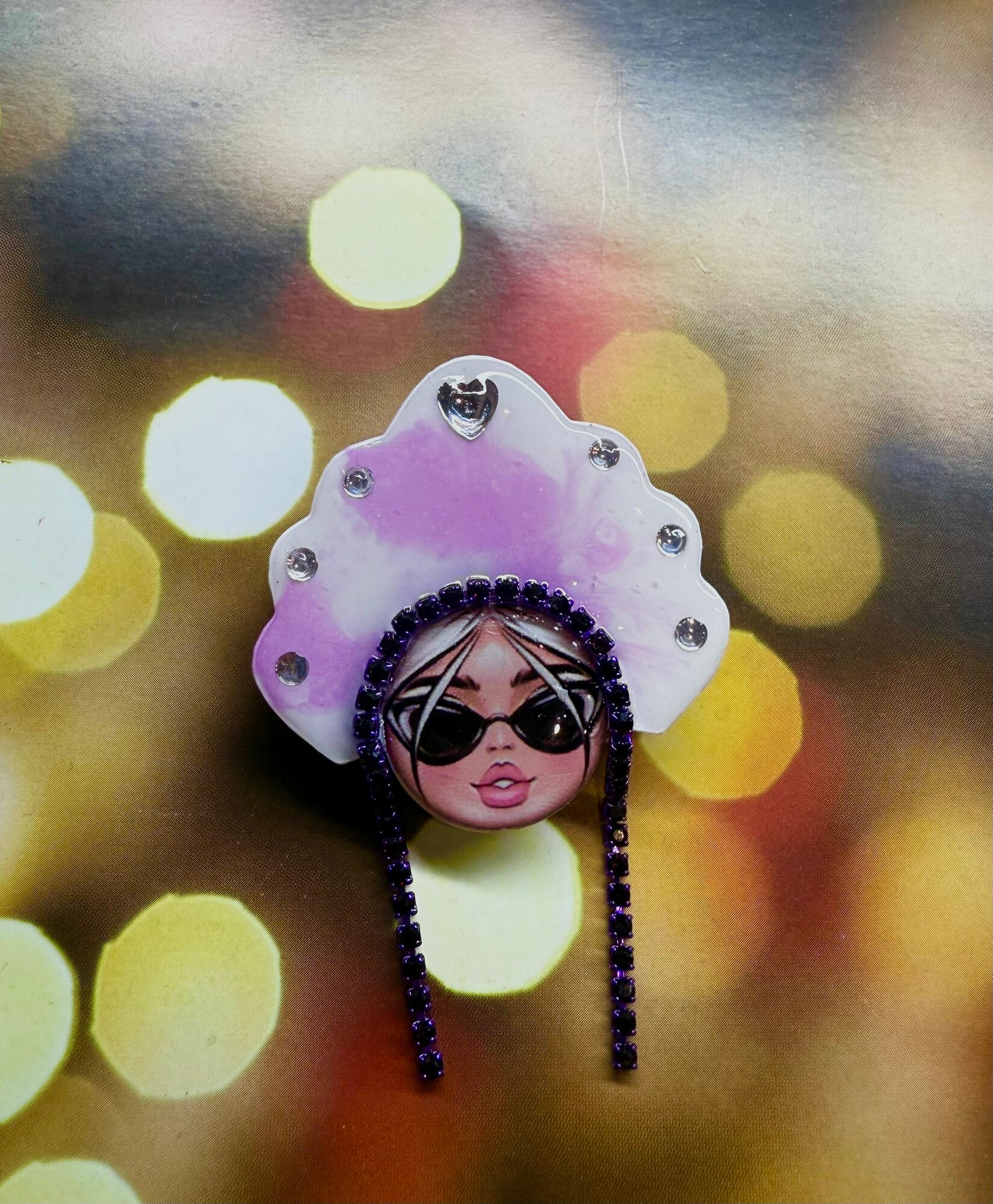 Славянский оберег, брошь