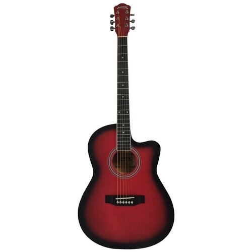 Акустическая гитара с вырезом Karavan K-3911 RD karavan k 3911 3ts гитара акустическая с вырезом k 3911 3ts