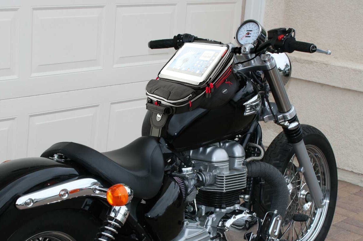 Сумка на бак мотоцикла для планшетов - Capdase MKeeper Tano 265A черная