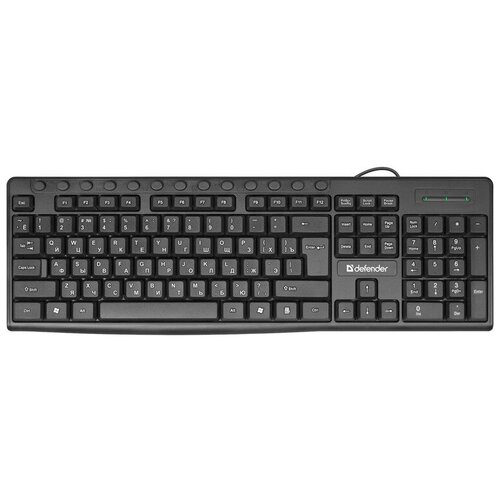 Клавиатура Defender Action HB-719 черный 169700₽