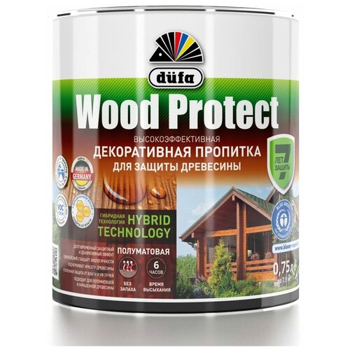 Пропитка для защиты древесины Dufa Wood Protect