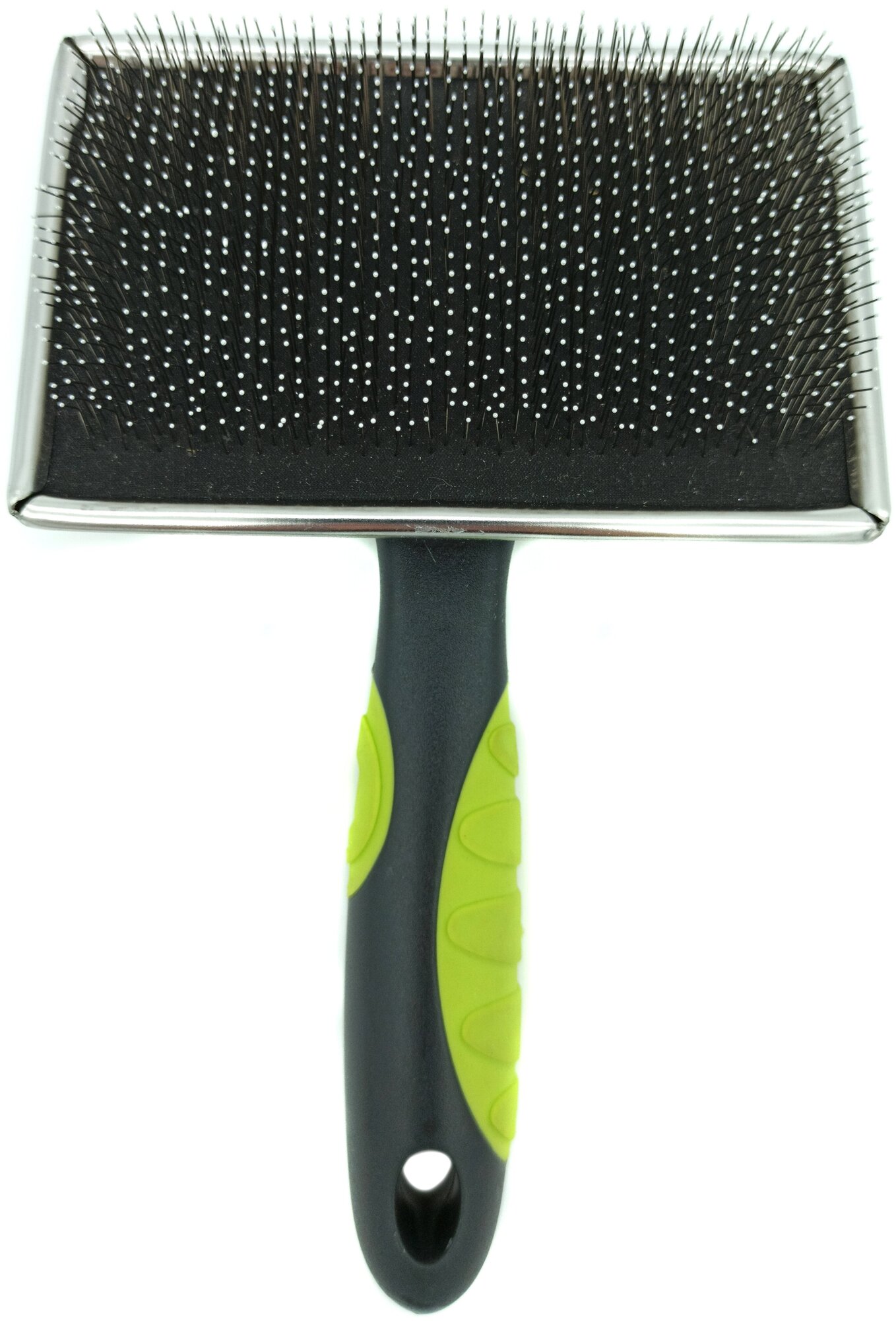 фото Щетка-пуходерка металлическая для кошек и собак, мягкая большая