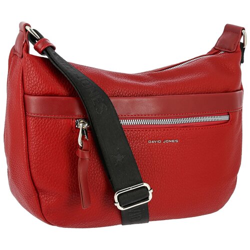 фото Сумка кросс-боди женская david jones 6807-2-dd-dark-red, красная