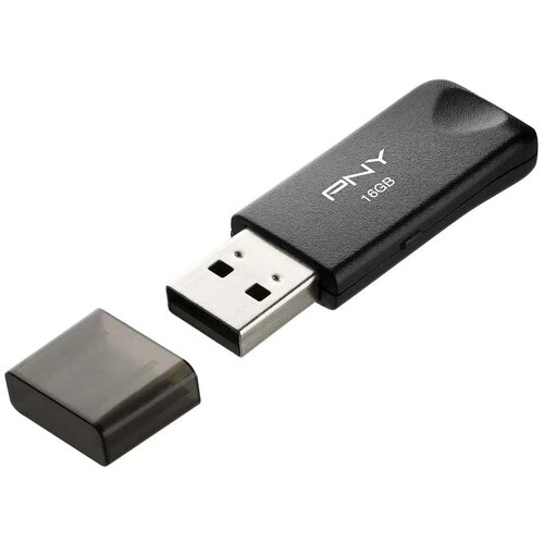 Флешка 16Gb PNY FD16GATTCKTRK-EF USB 2.0 черный