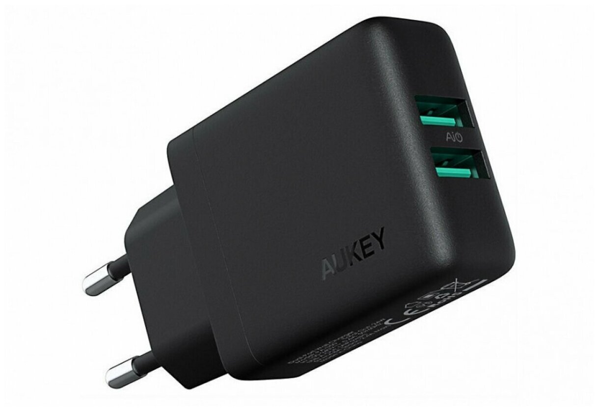 Сетевое зарядное устройство Aukey PA-U50 24W (Black)