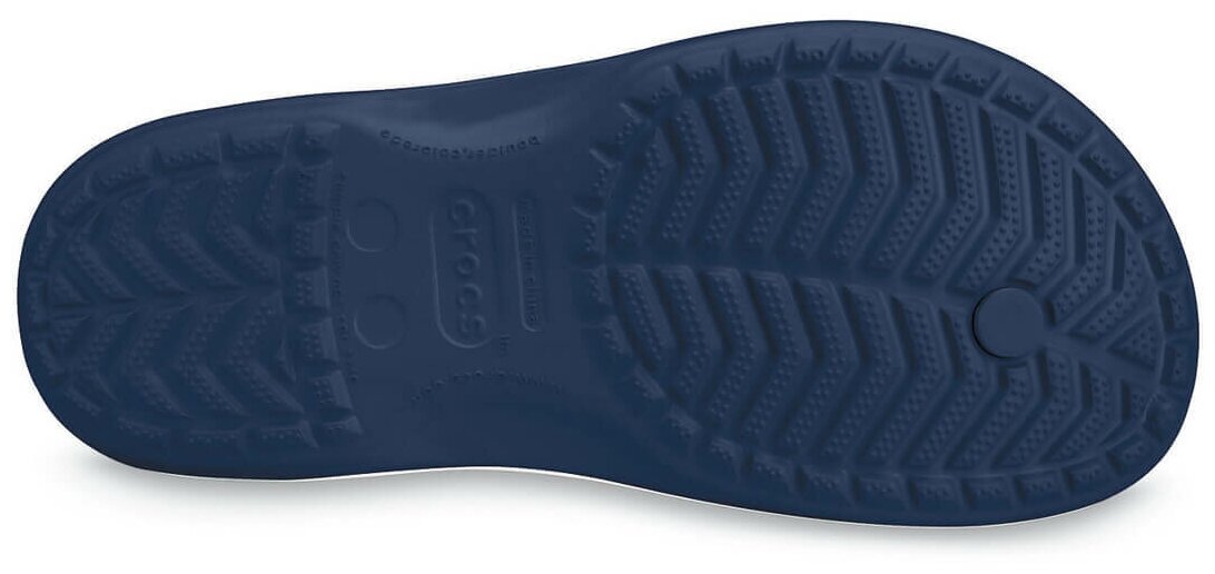 Шлёпанцы Crocs Crocband Flip, размер M10/W12, синий — фото 1