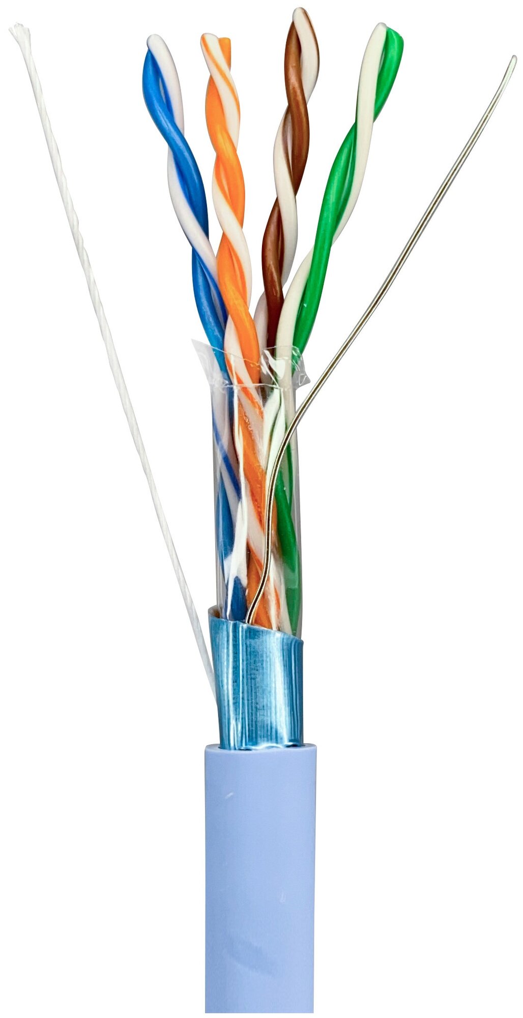 Витая пара SCP CAT6-F/UTP-HDBaseT, уличный, 550 МГц, 305 метров