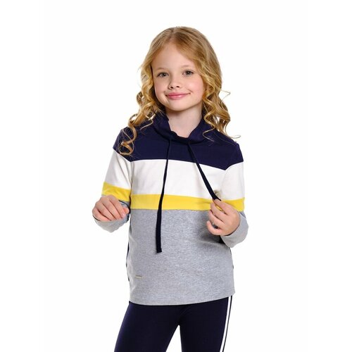 фото Толстовка mini maxi, размер 128, мультиколор