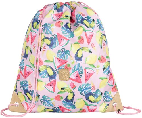 Рюкзак-мешок Pick & Pack PP20262 Tropical Fruit Gymbag *10 Soft Pink