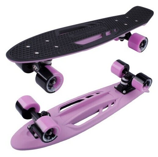 Круизер пластиковый Tech Team Shark 22 purple/black 1/4 TSL-405M