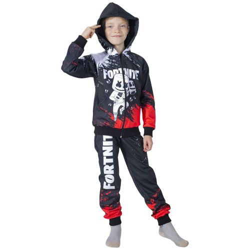 фото Спортивный костюм для мальчика fortnite, размер 146 meele