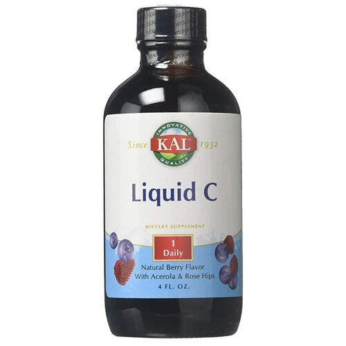 KAL Liquid C (Жидкий Витамин С) ягодный вкус 118 мл