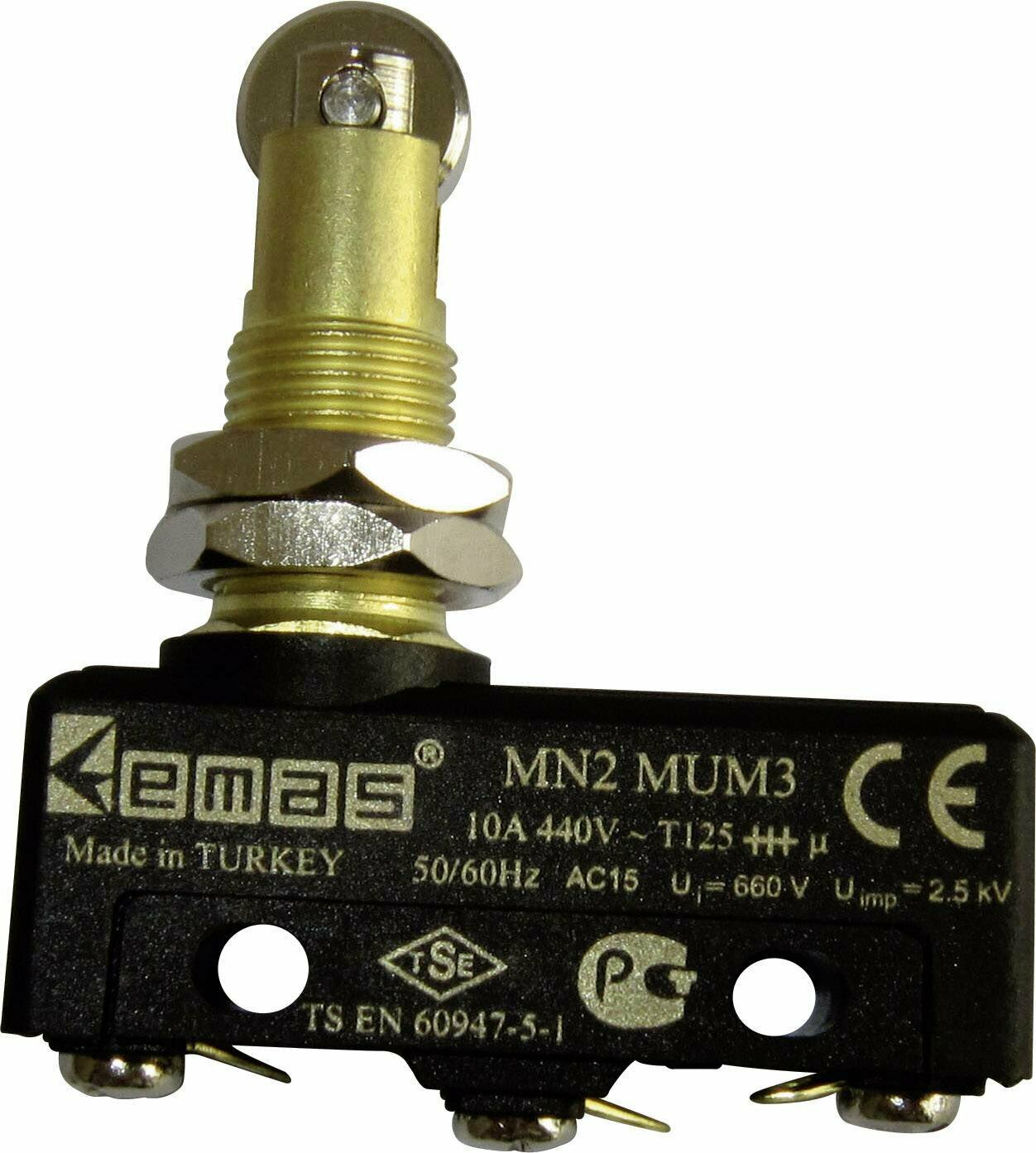 Мини-выключатель Emas 440В 10А. MN2MUM3