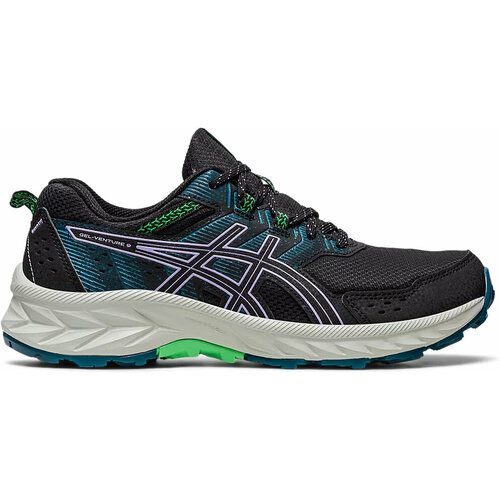 Кроссовки ASICS, беговые, размер 5,5 US, черный