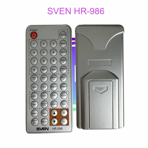 Пульт SVEN HR-986, для AV-ресивер 5.1 Усилитель SVEN