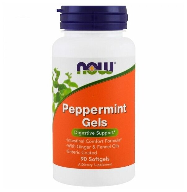 Now Peppermint Gels 90 soft