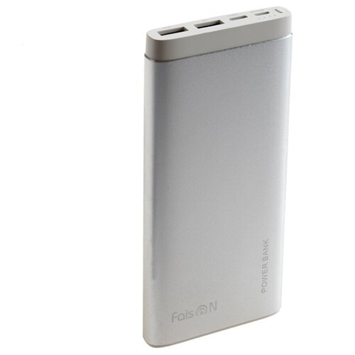 Powerbank Faison PB-90 City 10000mAh 2USB 21A белый 99900₽