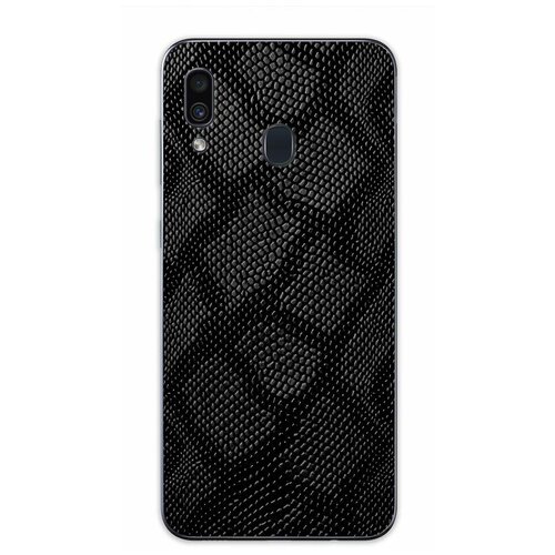 Кожаная накладка Glueskin ANACONDA на заднюю панель Samsung Galaxy A20