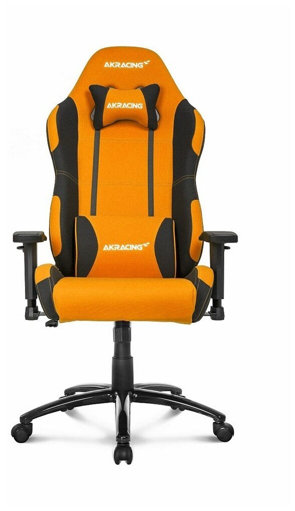 Кресло AKRacing PRIME black/orange (AK-K7018-BO) - фотография № 10