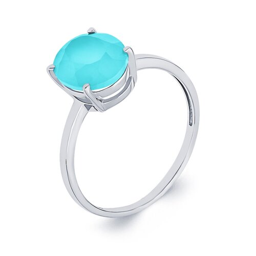 Ювелирное кольцо Великолепный век КР-607-82Н с халцедоном, размер 17.5