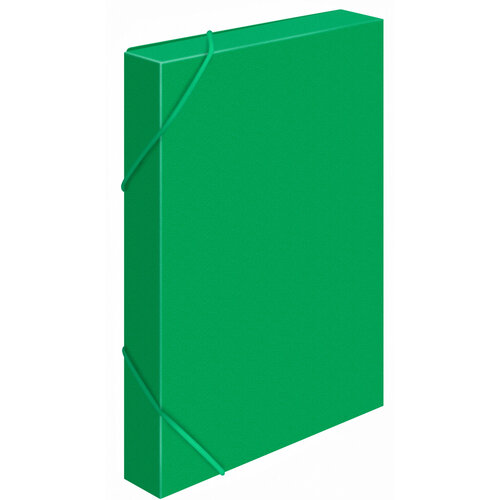 Папка-короб на резинке Бюрократ -BA40/07GRN пластик 0.7мм корешок 40мм A4 зеленый папка короб на резинке бюрократ ba40 07blck пластик 0 7мм корешок 40мм a4 черный