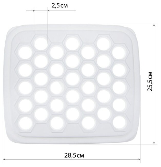 Пельменница белый М 1205 (Артикул: 4400000649) - фотография № 14