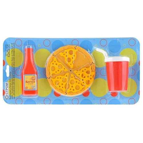 Набор продуктов игрушечных Стром Пицца, детский, игровой (У973)