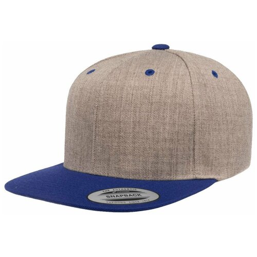 Кепка FlexFit 6089MT - Classic Snapback Heather/Royal