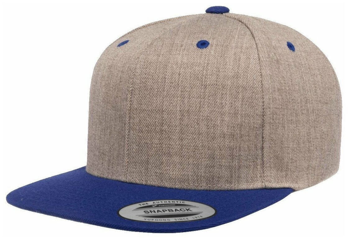 Кепка FlexFit 6089MT - Classic Snapback Heather/Royal 