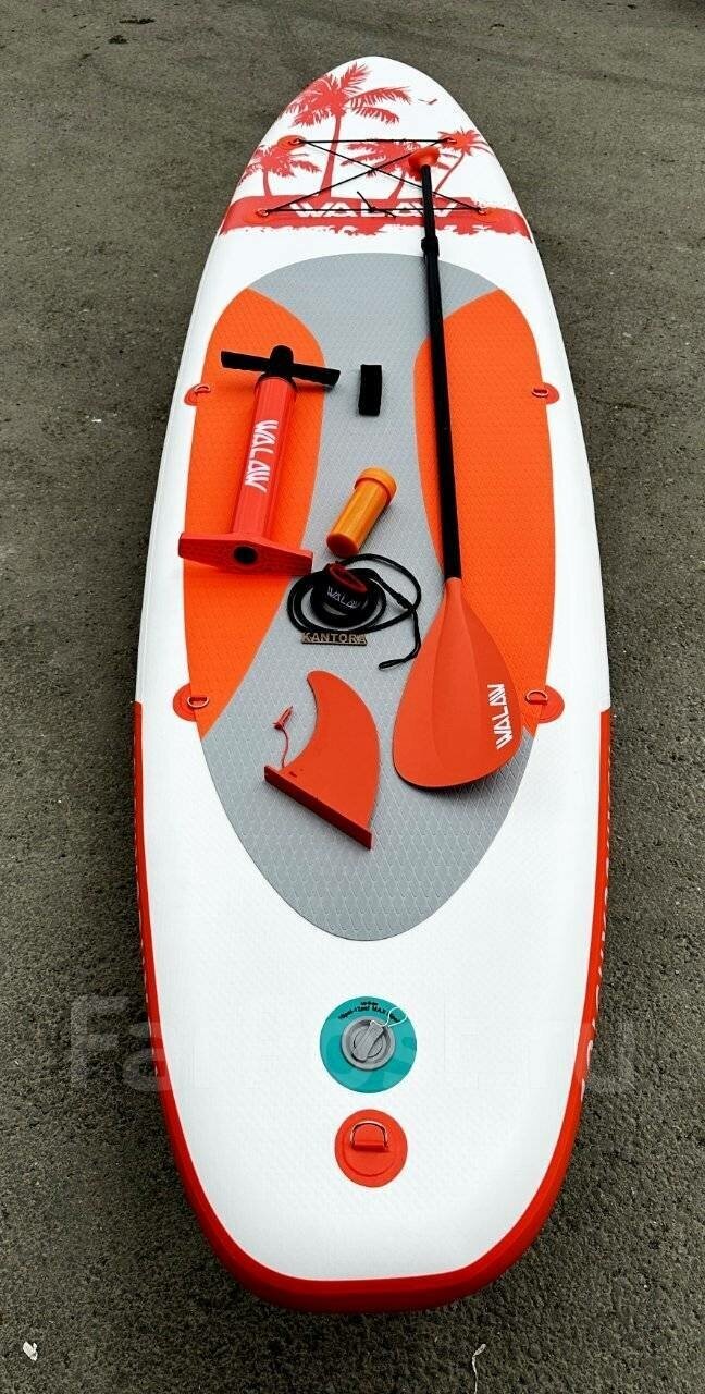 SUP доска / Cап доска / SUP board WALAW ORANGE 320*83*15 см