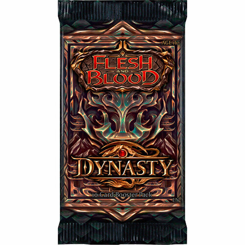 Flesh and Blood TCG: Бустер издания Dynasty на английском языке flesh and blood tcg стартовая колода boltyn издания monarch на английском языке