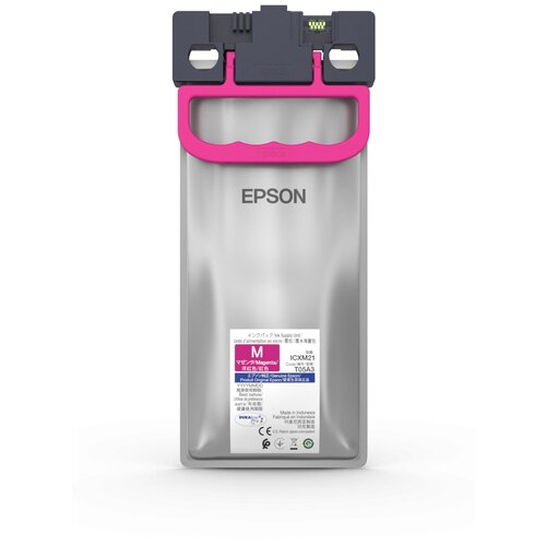 Epson Картридж оригинальный Epson C13T05A300 T05A3 пурпурный 20K картридж epson t05a c13t05a400 желтый 20000 стр для принтеров epson wf c878rdtwf c879rdtwf