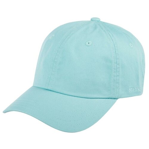 Бейсболка STETSON, размер OneSize, голубой solid spring summer cap women ponytail baseball cap fashion hats men baseball cap cotton outdoor simple vintag visor casual cap